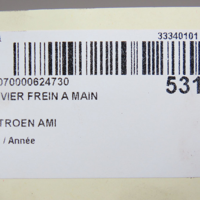 Levier frein a main occasion CITROEN 9838312780 7