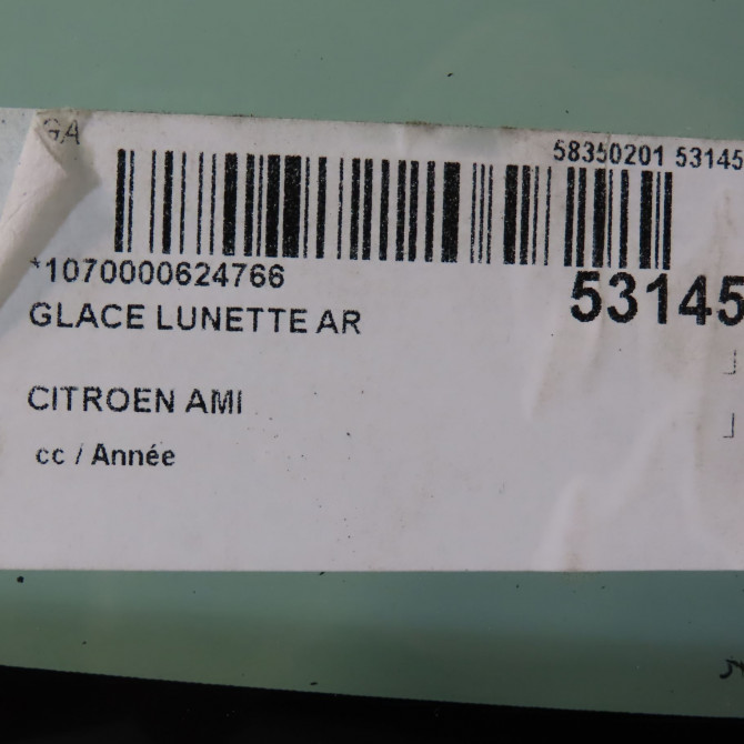 Glace lunette ar occasion CITROEN 9837687780 2