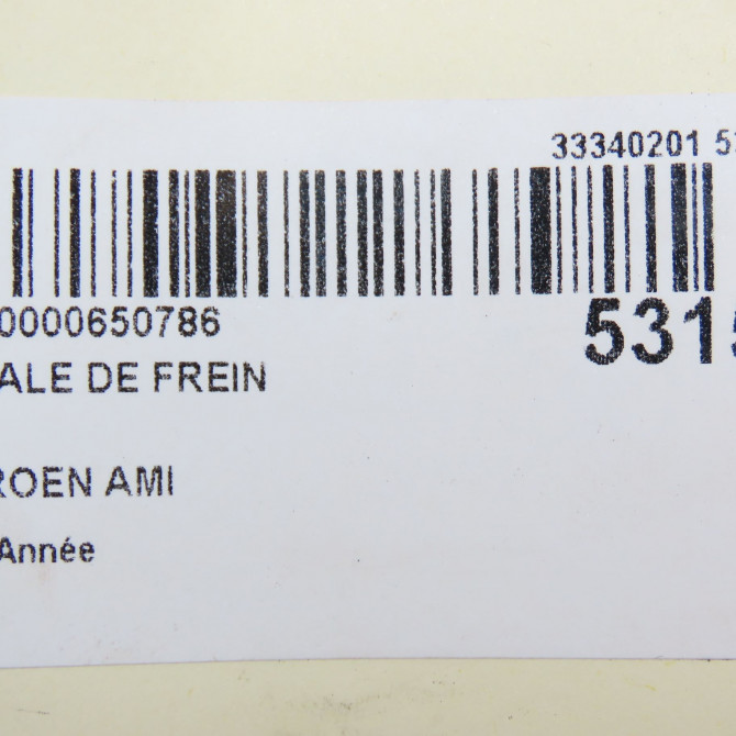 Pedale de frein occasion CITROEN 9824305280 4