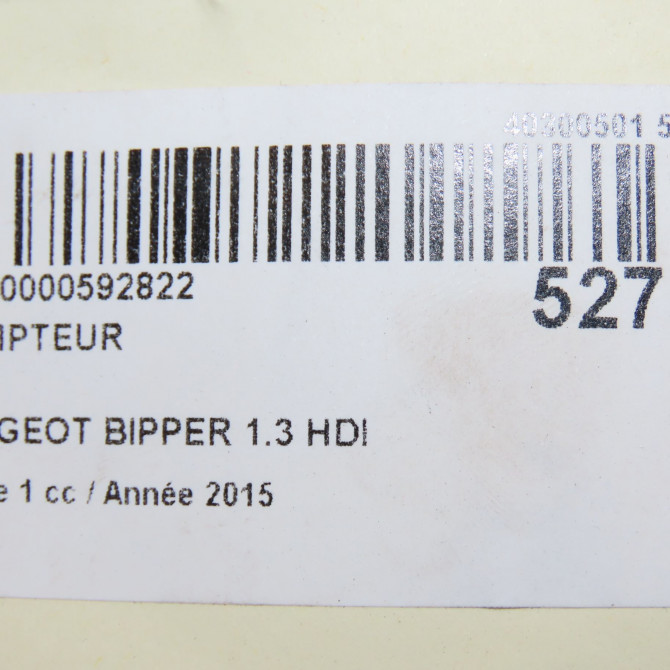 Compteur occasion PEUGEOT BIPPER Phase 1 03-2008->... 1.3 HDI 75ch 1617550480 6