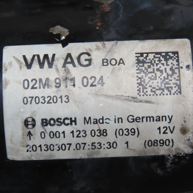 Démarreur occasion VOLKSWAGEN GOLF VI 2M911024P 6