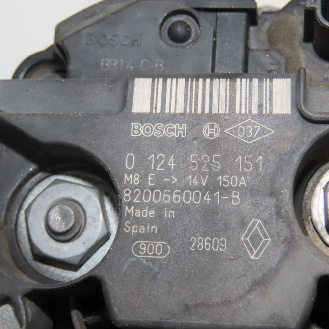 Alternateur occasion RENAULT SCENIC III Phase 1 04-2009->11-2011 1.9 DCI 130ch 8200849752 7