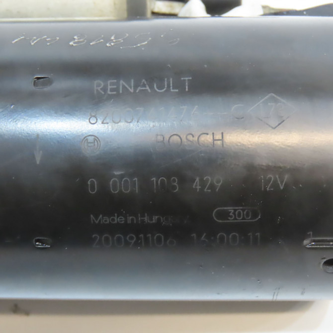 Démarreur occasion RENAULT SCENIC III Phase 1 04-2009->11-2011 1.9 DCI 130ch 8200741476 5