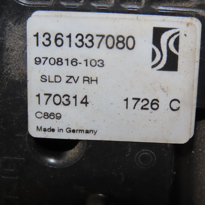 Serrure porte coulissante d occasion CITROEN JUMPER III Phase 1 06-2006->... 2.2 HDi 130ch 1633563680 7