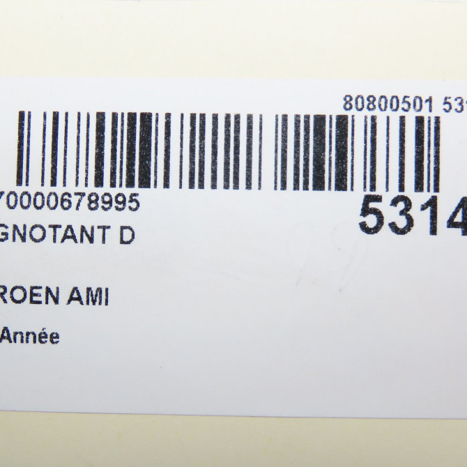 Clignotant droit occasion CITROEN 9853682680 5