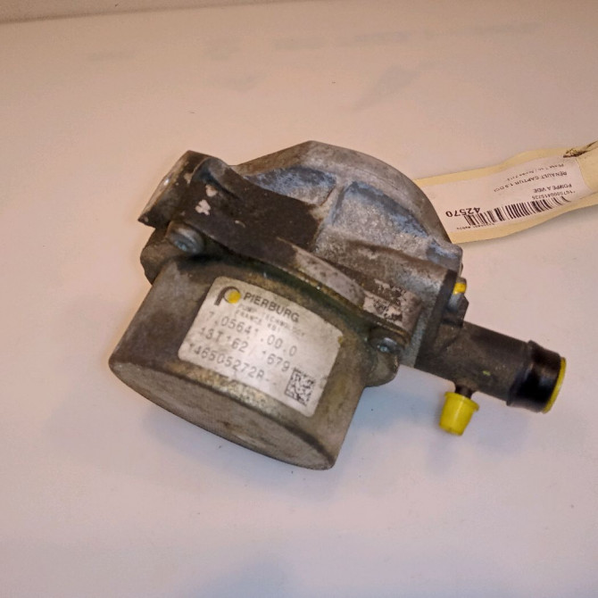 Pompe a vide occasion RENAULT CAPTUR Phase 1 02-2013->... 1.5 DCI 90ch 146505272R 2