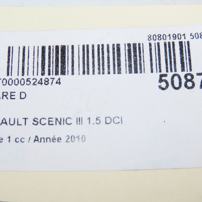 Phare droit occasion RENAULT SCENIC III Phase 1 04-2009->11-2011 1.5 DCI 105ch 260108250R 6
