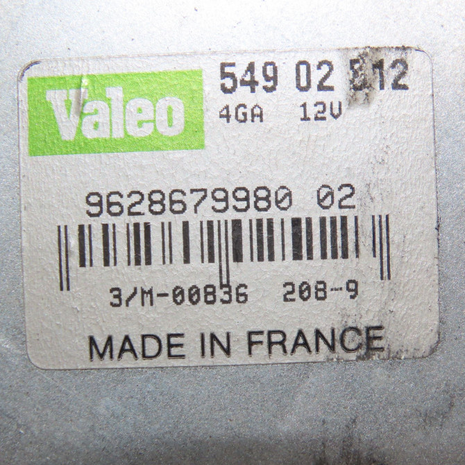Moteur essuie-glace arrière occasion PEUGEOT 206 Phase 1 09-1998->03-2009 2.0i 16v 6405H8 4
