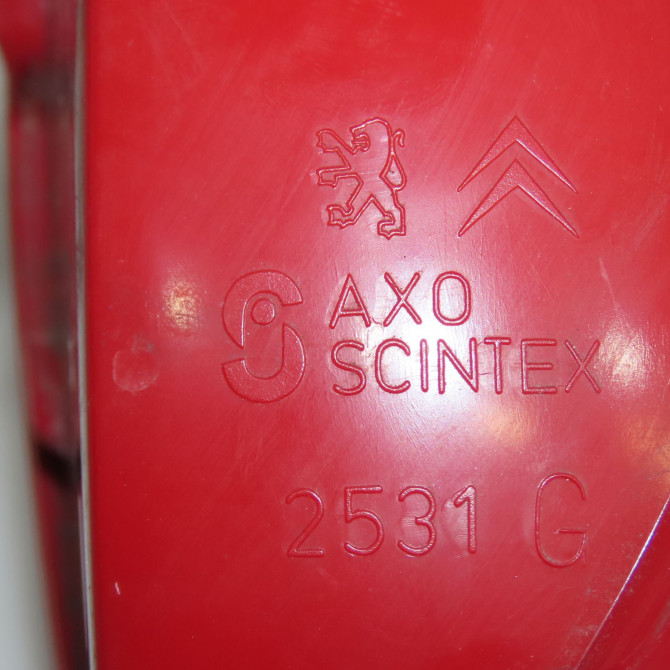 Feu arrière gauche occasion PEUGEOT 206 Phase 1 09-1998->03-2009 1.1i 6350P1 3