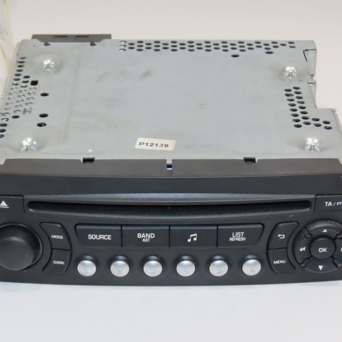 Autoradio occasion PEUGEOT 207 Phase 1 04-2006->06-2013 1.4i 75ch 16106920XT 1