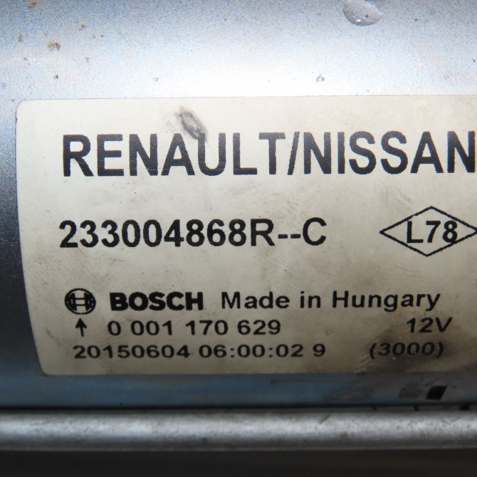 Démarreur occasion RENAULT CLIO IV Phase 1 07-2012->... 1.5 DCI 90ch 233008223R 5