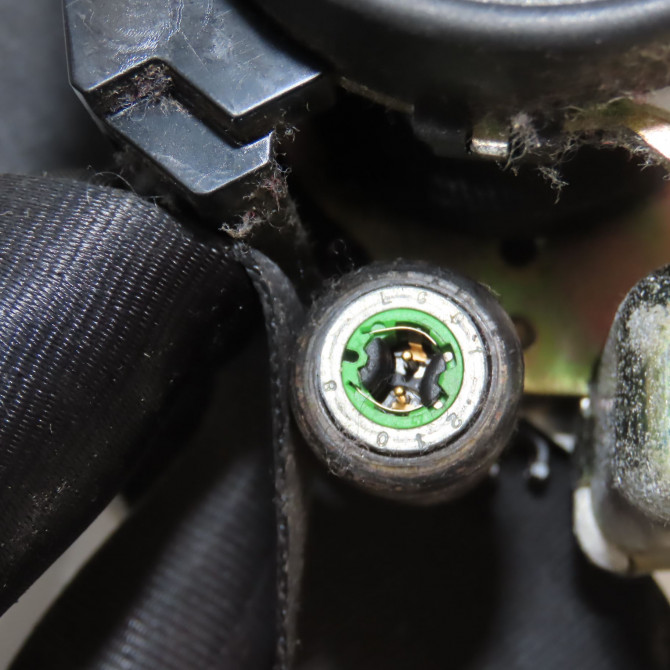 Ceinture avant gauche occasion PEUGEOT 206 Phase 1 09-1998->03-2009 1.4i 8974GT 5