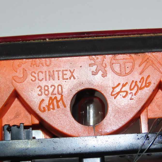 Feux stop supplementaire occasion PEUGEOT 206 Phase 1 09-1998->03-2009 1.4i 6350K5 4