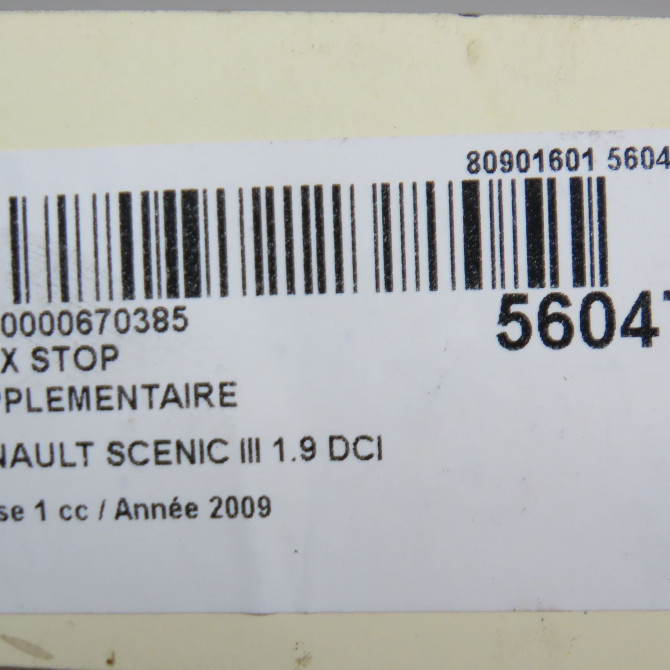 Feux stop supplementaire occasion RENAULT SCENIC III Phase 1 04-2009->11-2011 1.9 DCI 130ch 265900026R 5