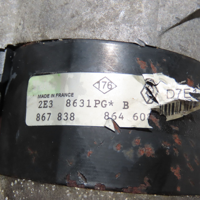 Démarreur occasion RENAULT CLIO II Phase 2 06-2001->07-2006 1.2 8200369521 5