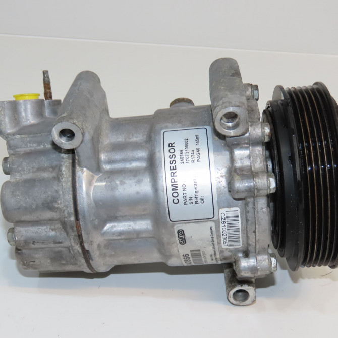Compresseur air conditionne occasion CITROEN DS3 Phase 1 11-2009->03-2014 1.4 VTi 16v 95ch 9822826880 3