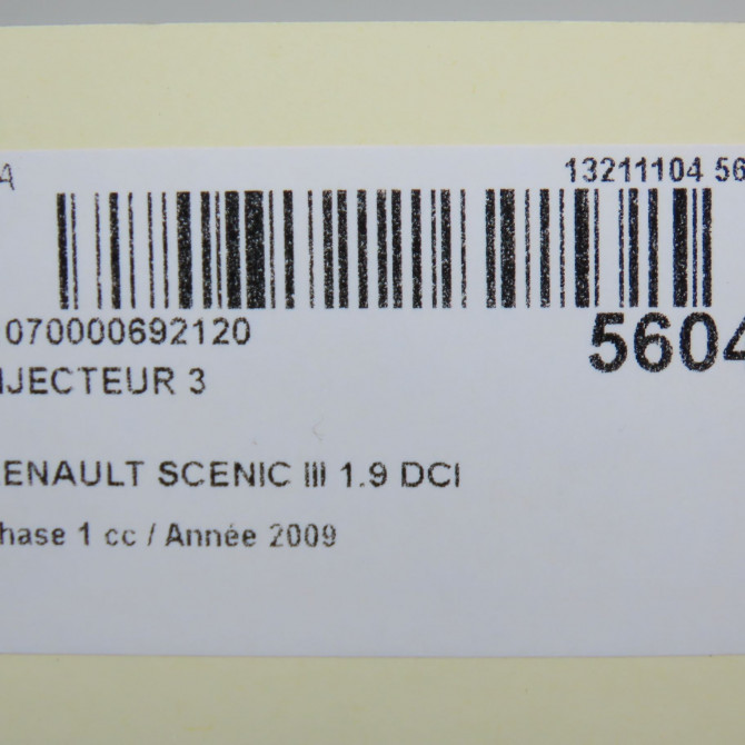 occasion RENAULT SCENIC III Phase 1 04-2009->11-2011 1.9 DCI 130ch 5