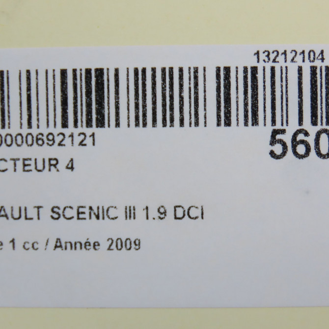 occasion RENAULT SCENIC III Phase 1 04-2009->11-2011 1.9 DCI 130ch 5