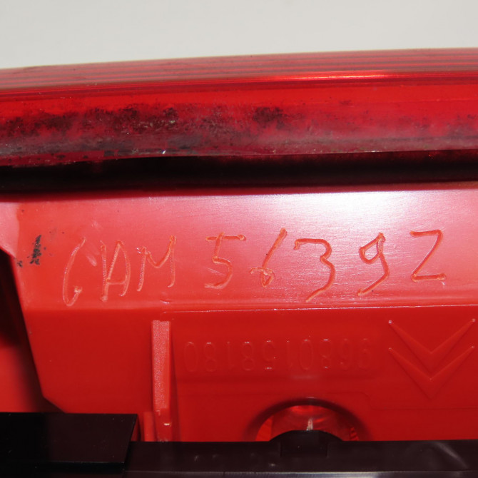 Feux stop supplementaire occasion PEUGEOT 207 Phase 1 04-2006->06-2013 1.4i 16v 90ch 6350CK 5