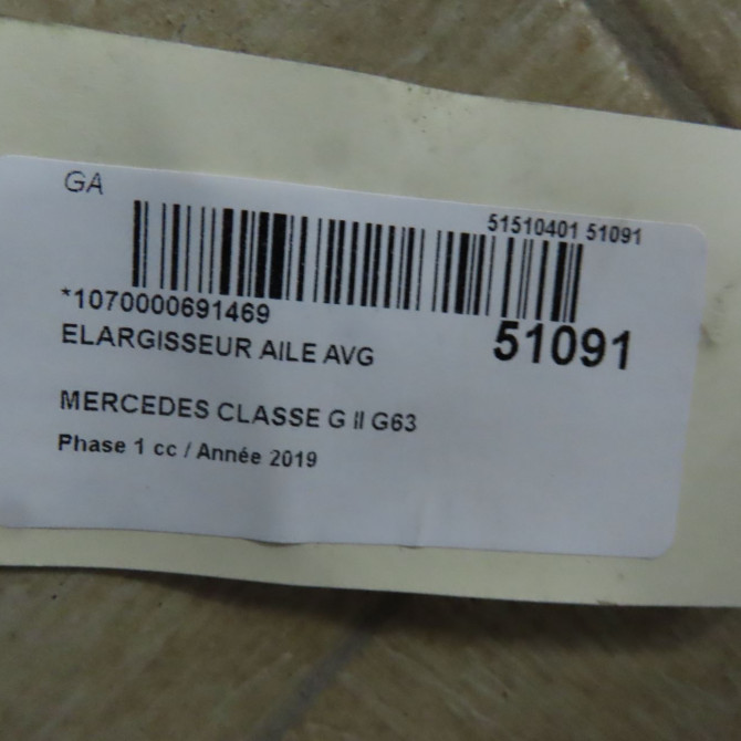 Elargisseur aile avg occasion 8