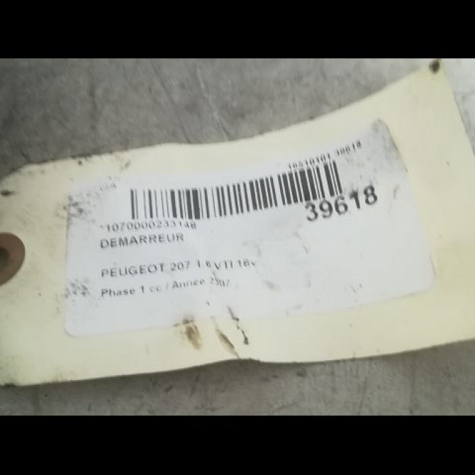 Démarreur occasion PEUGEOT 207 Phase 1 04-2006->06-2013 1.6 VTI 16v 120ch V764559080 4