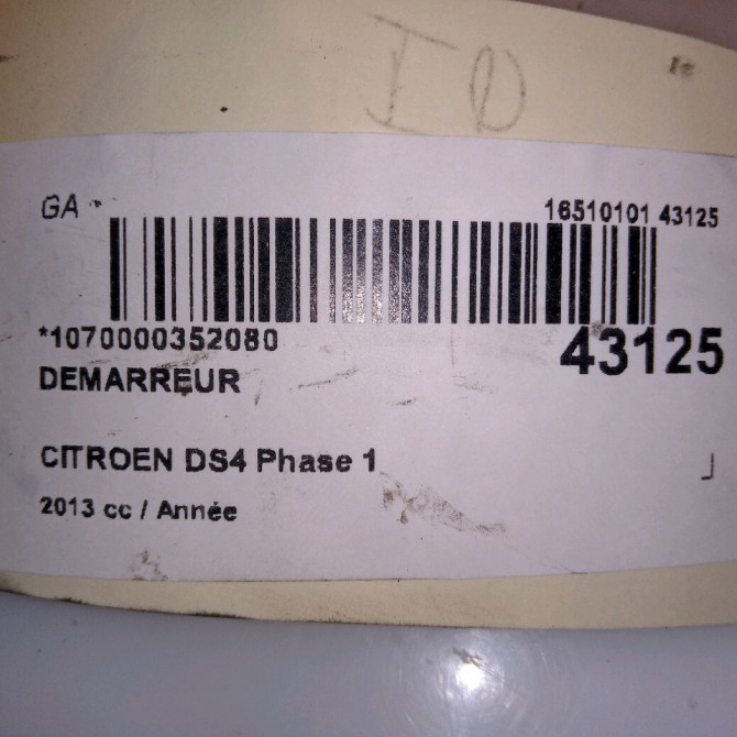 Démarreur occasion  V764559080 5