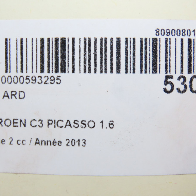 Feu arrière droit occasion CITROEN C3 PICASSO Phase 2 09-2012->... 1.6 HDI 90ch 6351GL 6