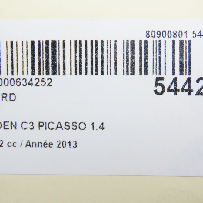 Feu arrière droit occasion CITROEN C3 PICASSO Phase 2 09-2012->... 1.4 VTI 95ch 6351GL 6