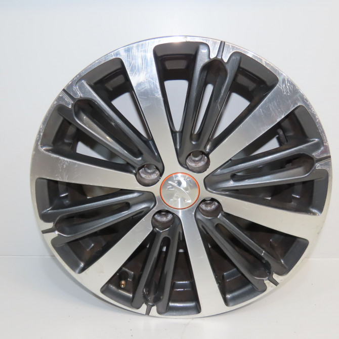 Jante aluminium occasion PEUGEOT 208 208 Phase 1 2012-03-01->2015-09-30 1.4 HDI 68ch 5401P4 1