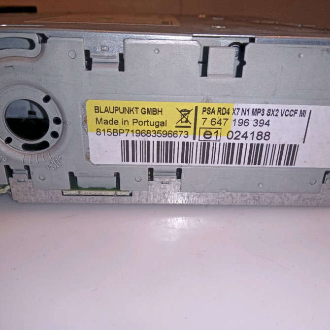 Autoradio occasion CITROEN C5 II Phase 1 04-2008->... 2.0 HDi 140ch 6579PZ 3