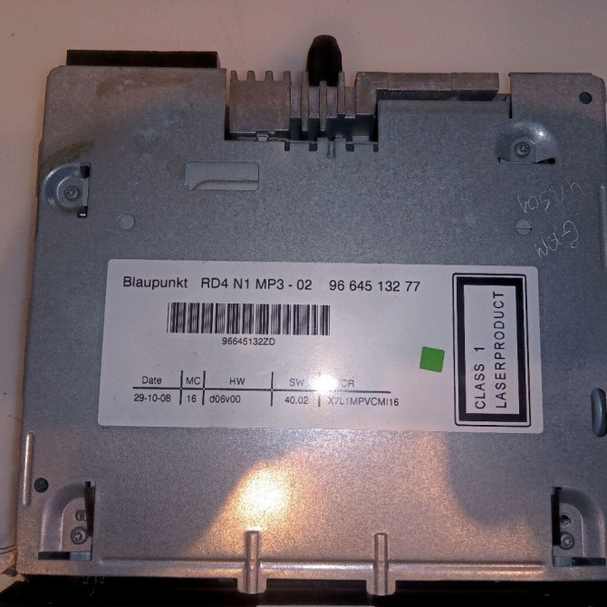 Autoradio occasion CITROEN C5 II Phase 1 04-2008->... 2.0 HDi 140ch 6579PZ 4