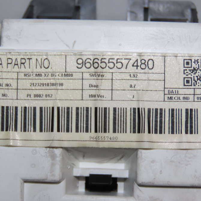 Compteur occasion CITROEN C5 II Phase 1 04-2008->... 2.0 HDi 140ch 9809867580 4