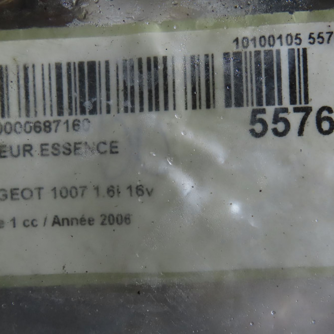 Moteur essence occasion PEUGEOT 1007 Phase 1 04-2005->12-2010 1.6i 16v 135JX 7