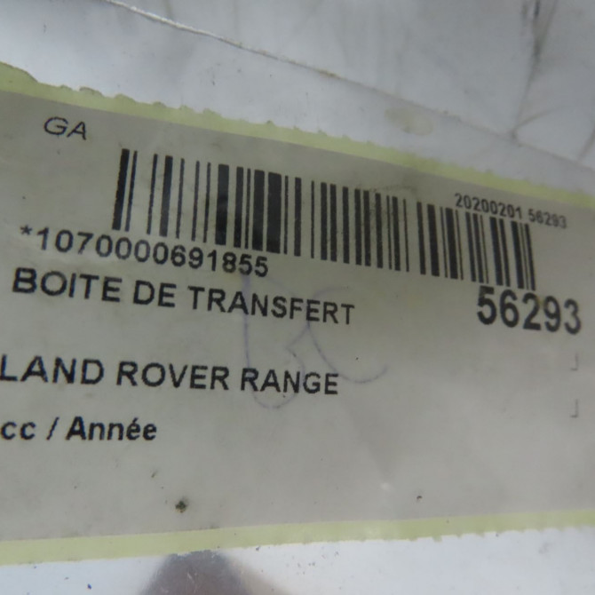 Boite de transfert occasion LAND ROVER RANGE ROVER EVOQUE LR051076 7