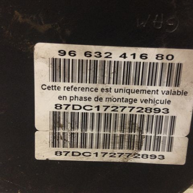 Unité hydraulique ABS occasion PEUGEOT 307 Phase 2 06-2005->03-2008 2.0 HDI 16v 136ch 4541Q5 3