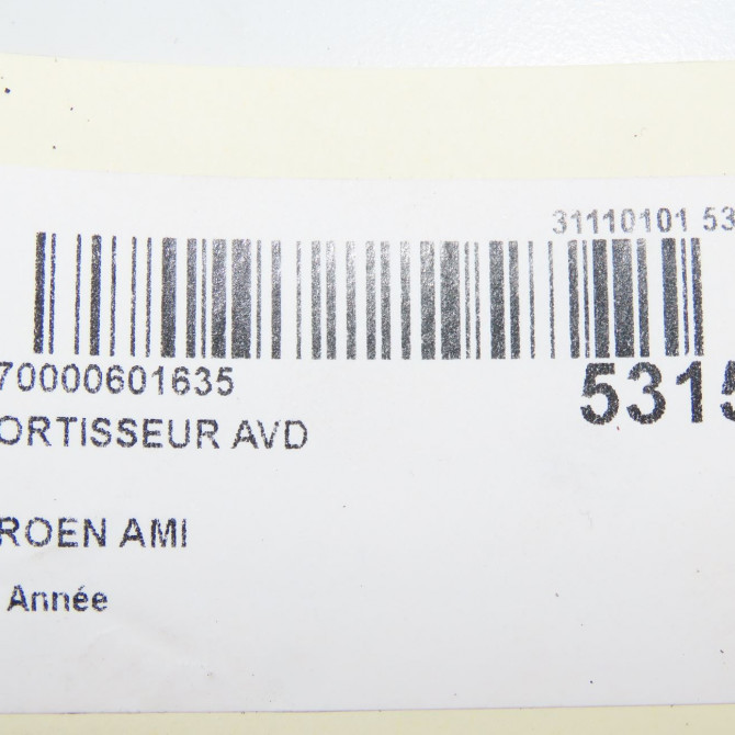 Amortisseur avant droit occasion CITROEN 9849122880 6