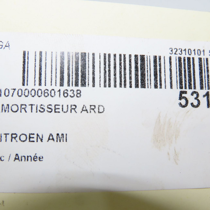 Amortisseur arrière droit occasion CITROEN 9849126980 6