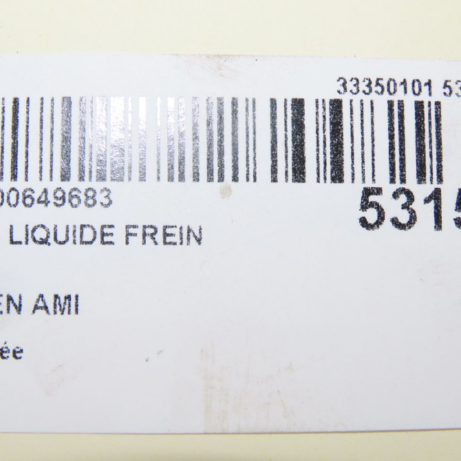 Bocal liquide frein occasion CITROEN 9837314080 4