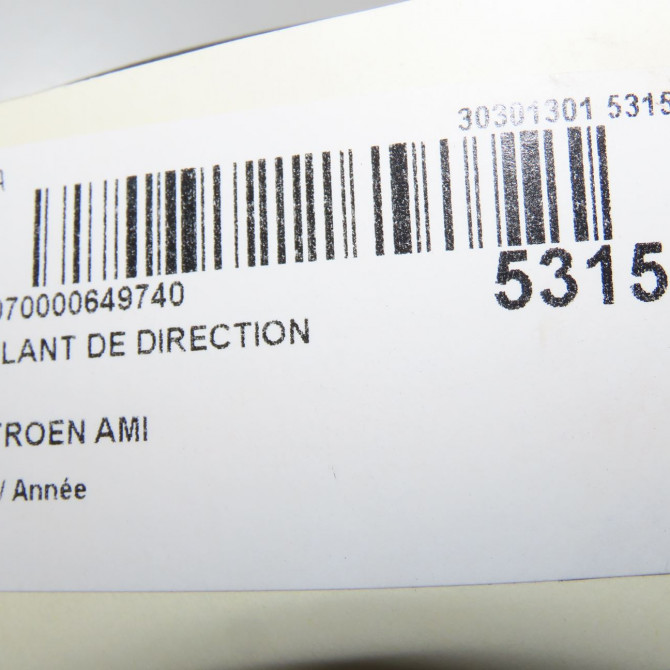 Volant de direction occasion CITROEN 96753912ZD 4