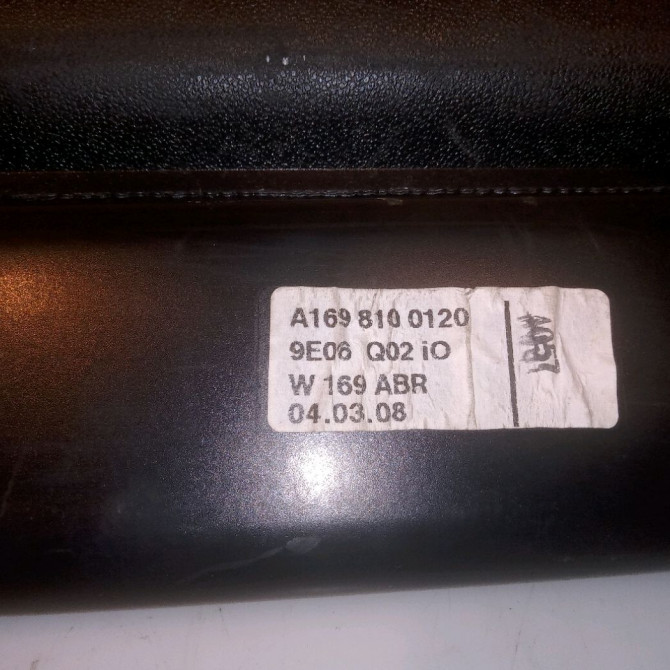 Tablette plage arrière occasion MERCEDES CLASSE A II Phase 1 12-2004->04-2008 A 180 CDI 16981000098K89 3