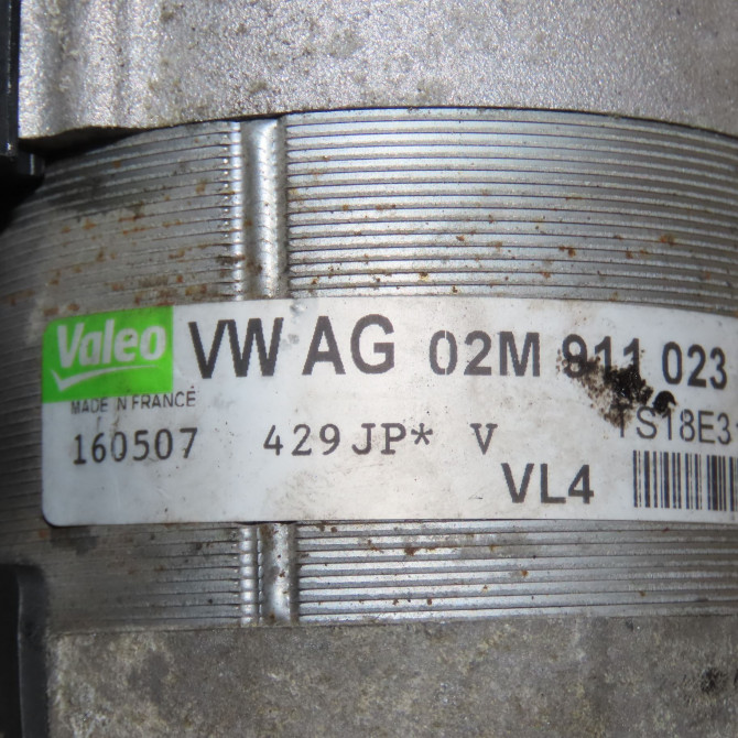 Démarreur occasion VOLKSWAGEN EOS Phase 1 04-2006->01-2011 2.0 TDI 140ch 2M911023P 6