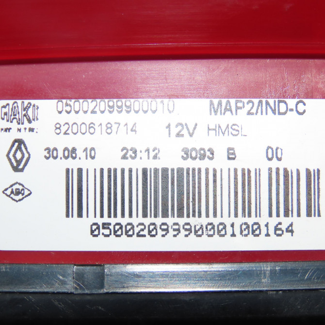 Feux stop supplementaire occasion RENAULT CLIO III phase 2 ESTATE 03-2009->12-2014 8200618714 3