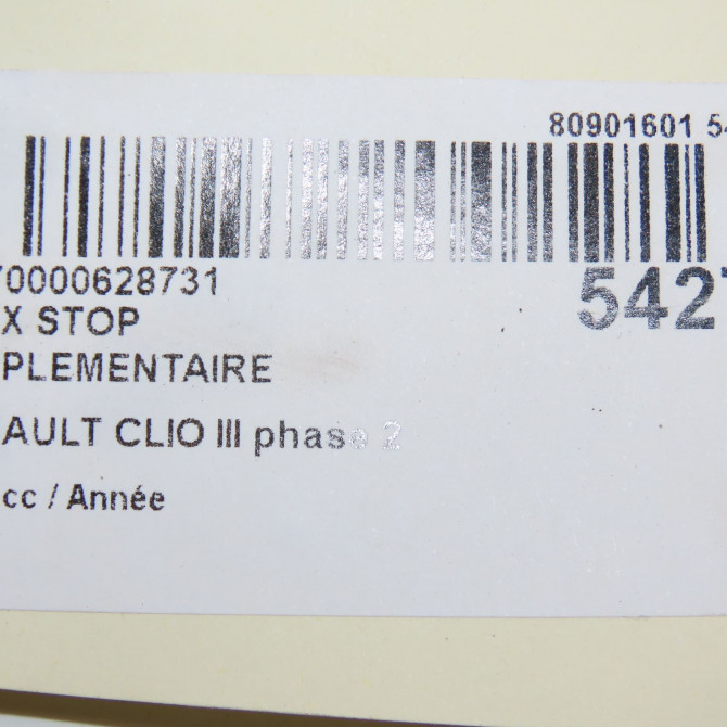 Feux stop supplementaire occasion RENAULT CLIO III phase 2 ESTATE 03-2009->12-2014 8200618714 5