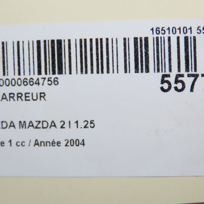 Démarreur occasion MAZDA MAZDA 2 I Phase 1 03-2003->09-2007 1.25 DN3218400B 7