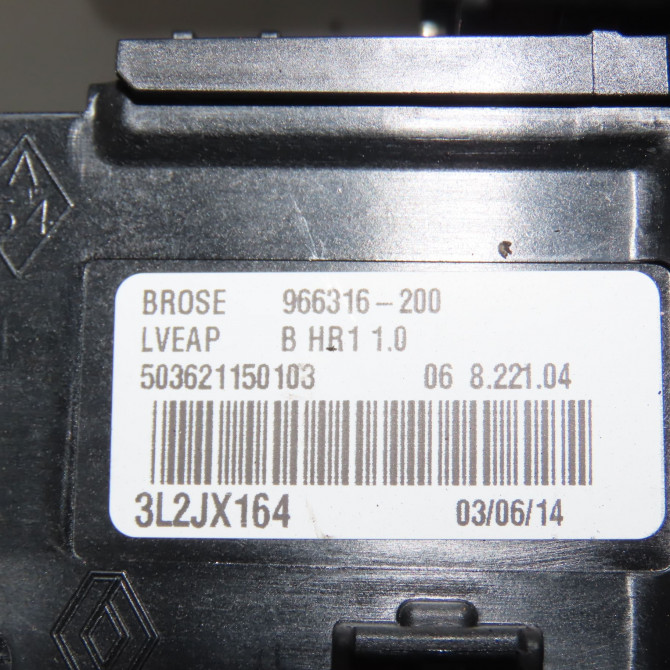 Mecanisme+moteur leve-glace avg occasion RENAULT MEGANE III Phase 3 10-2013->... 807216718R 5