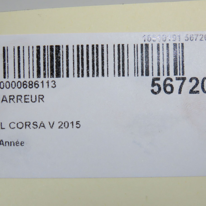 Démarreur occasion OPEL CORSA V 95524894 7