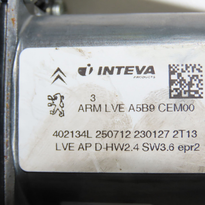 Mecanisme + moteur lève-glace avant droit occasion CITROEN C3 PICASSO 9802601180 4