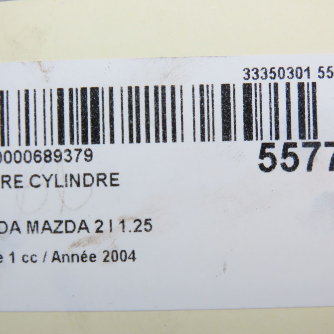 Maitre cylindre occasion MAZDA MAZDA 2 I Phase 1 03-2003->09-2007 1.25 DFY34340ZD 6
