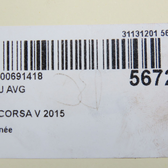 Moyeu avg occasion OPEL CORSA V 13495964 5