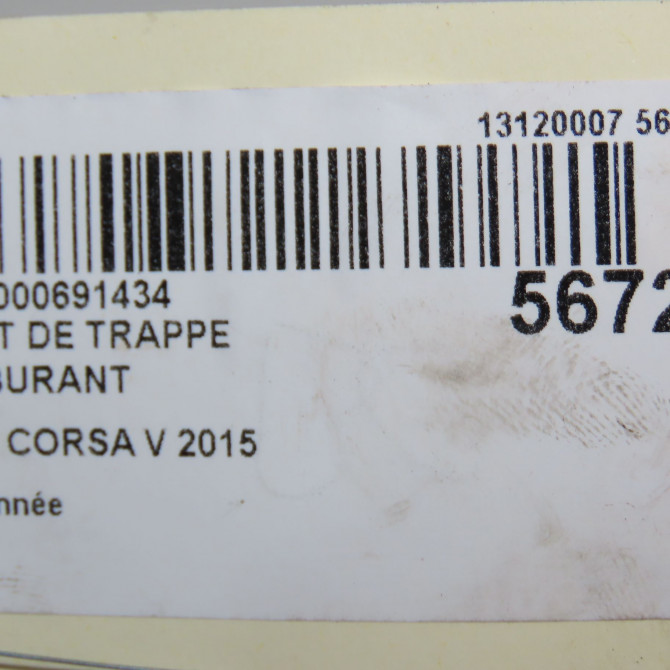 Volet de trappe carburant occasion OPEL CORSA V 93189519 4